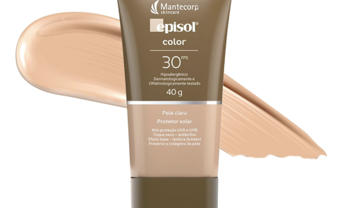 Review Completo do Protetor Solar Facial Episol Color FPS 30, Efeito Base