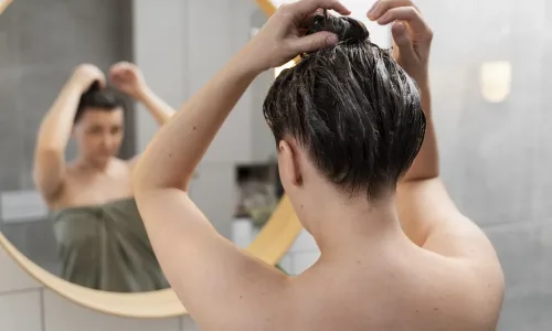 Proteína para fortalecer e recuperar os cabelos danificados